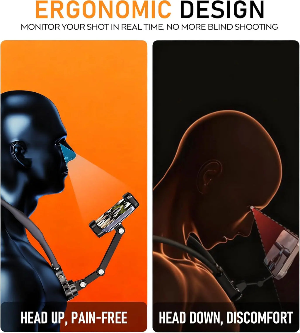 360° Magnetic Hands-Free Neck Phone Mount