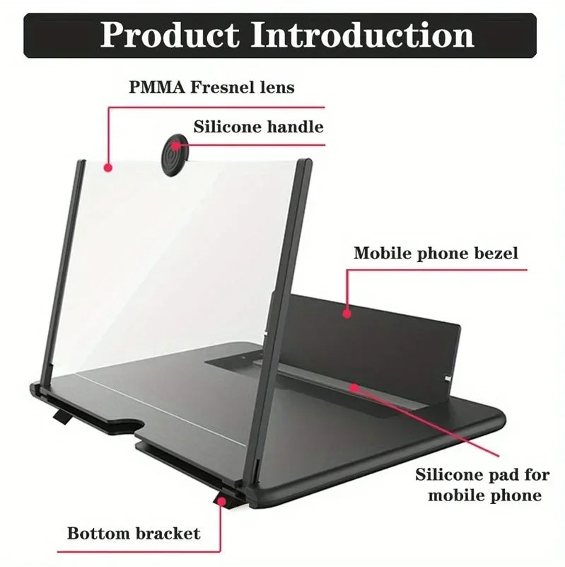 HD Phone Screen Magnifier (10"/12")