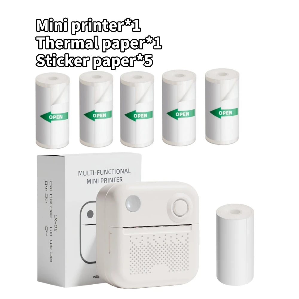 Dolewa D3 Mini Portable Thermal Printer