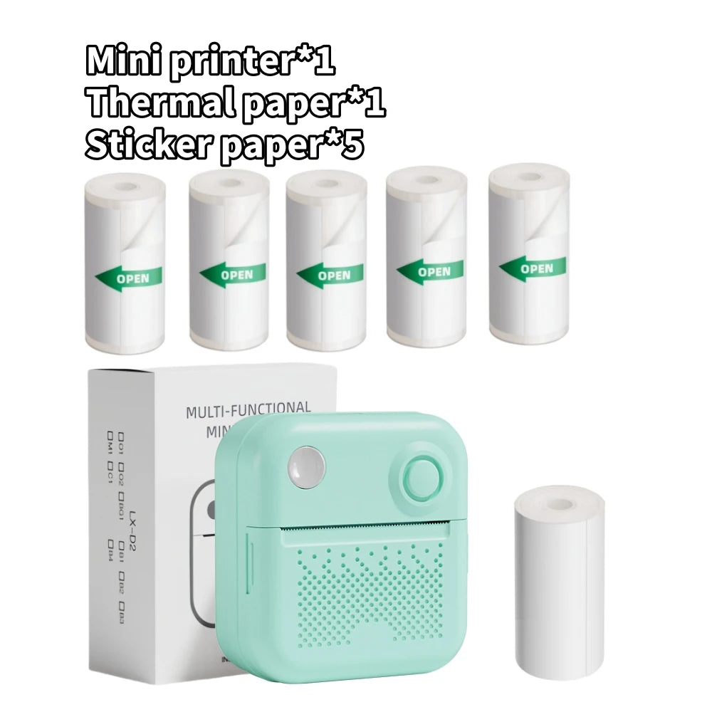 Dolewa D3 Mini Portable Thermal Printer