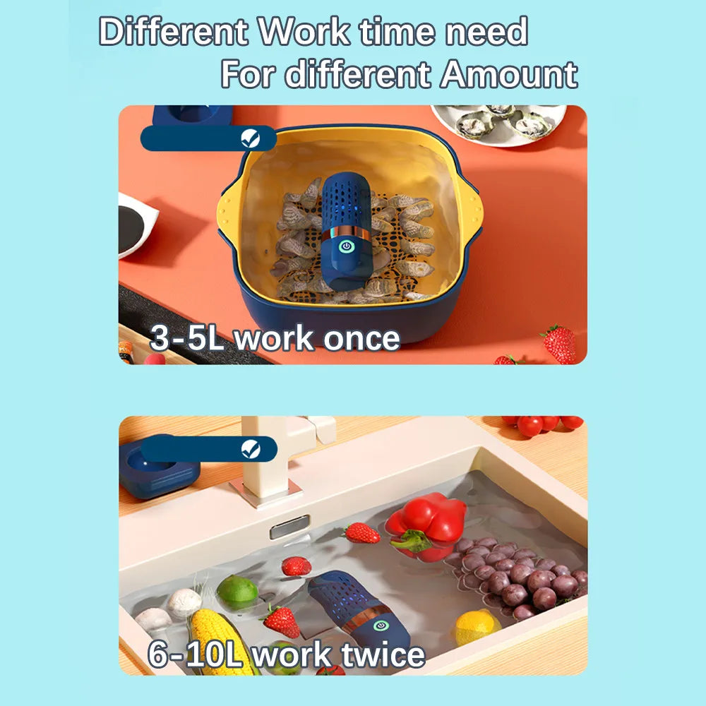 Ultrasonic Fruit & Vegetable Cleaner