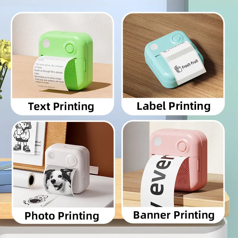 Dolewa D3 Mini Portable Thermal Printer