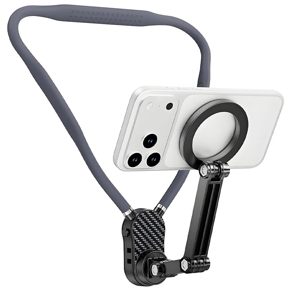 360° Magnetic Hands-Free Neck Phone Mount